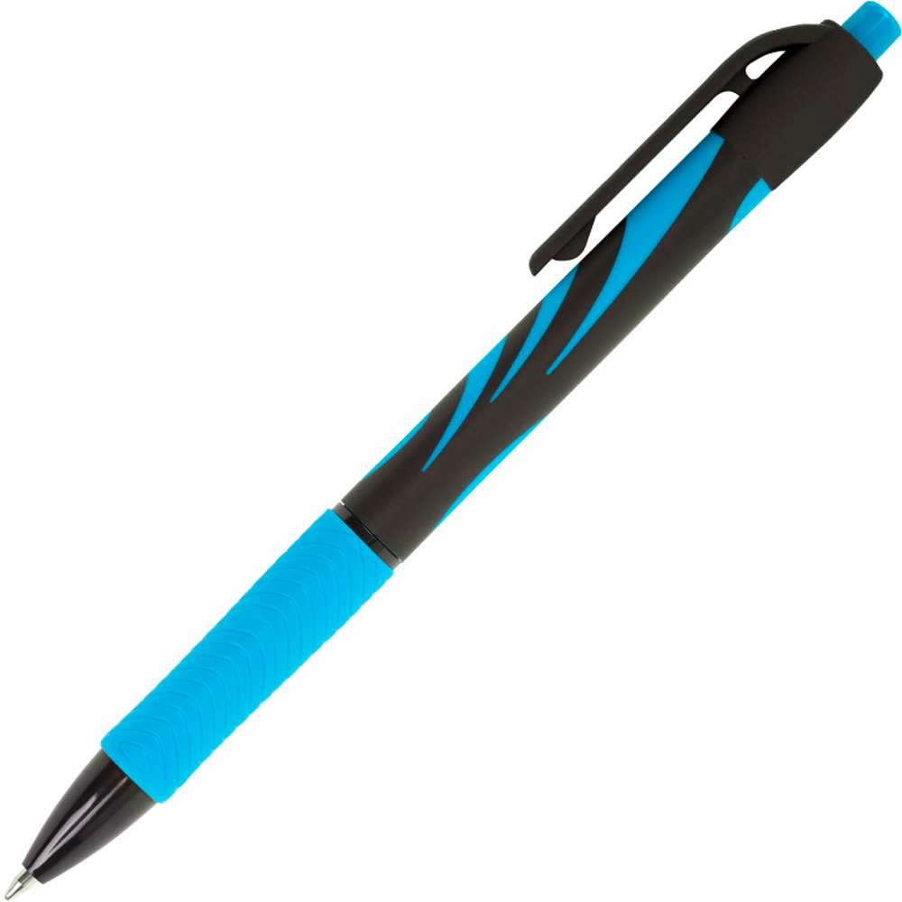 Ручка шариковая автомат. синяя ULTRA-RT NEON 0,7мм, линия 0,35мм BRAUBERG 143932