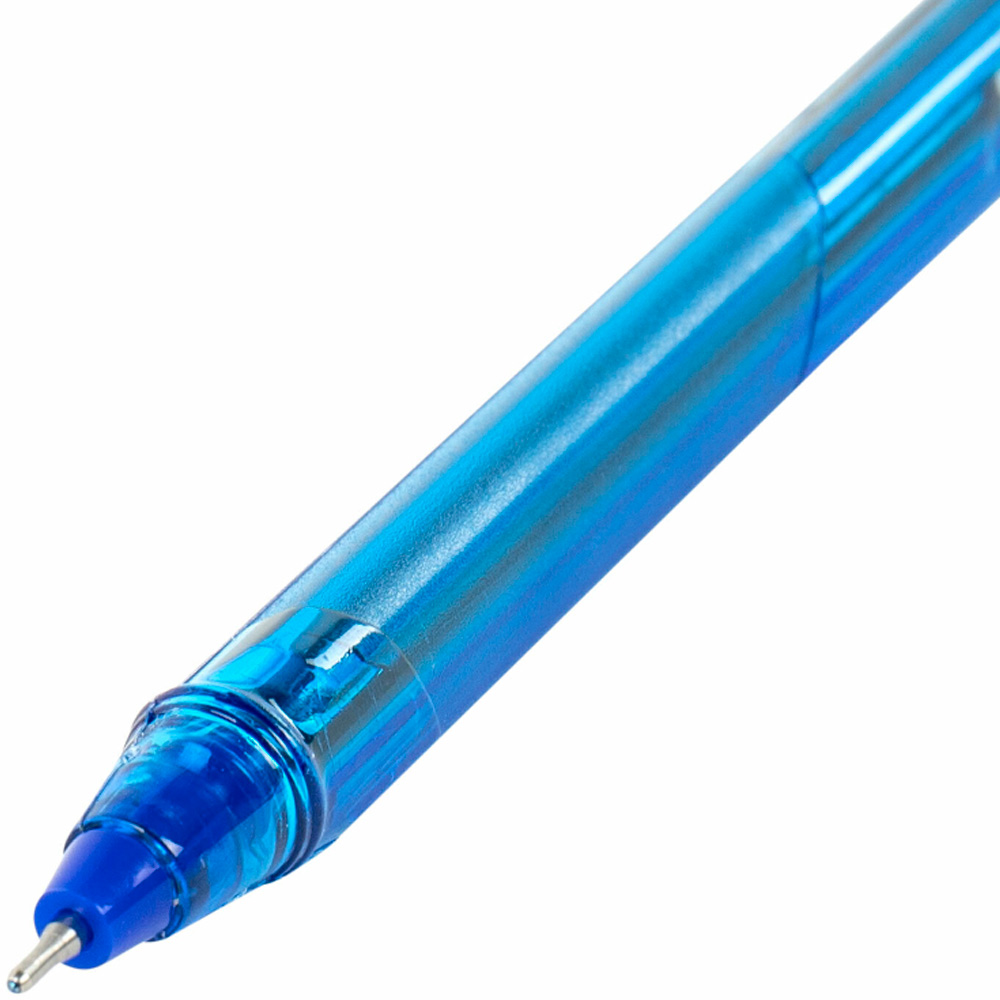 Ручка гелевая синий Extra Glide Gel узел 0,7мм, линия 0,5мм, BRAUBERG 144076