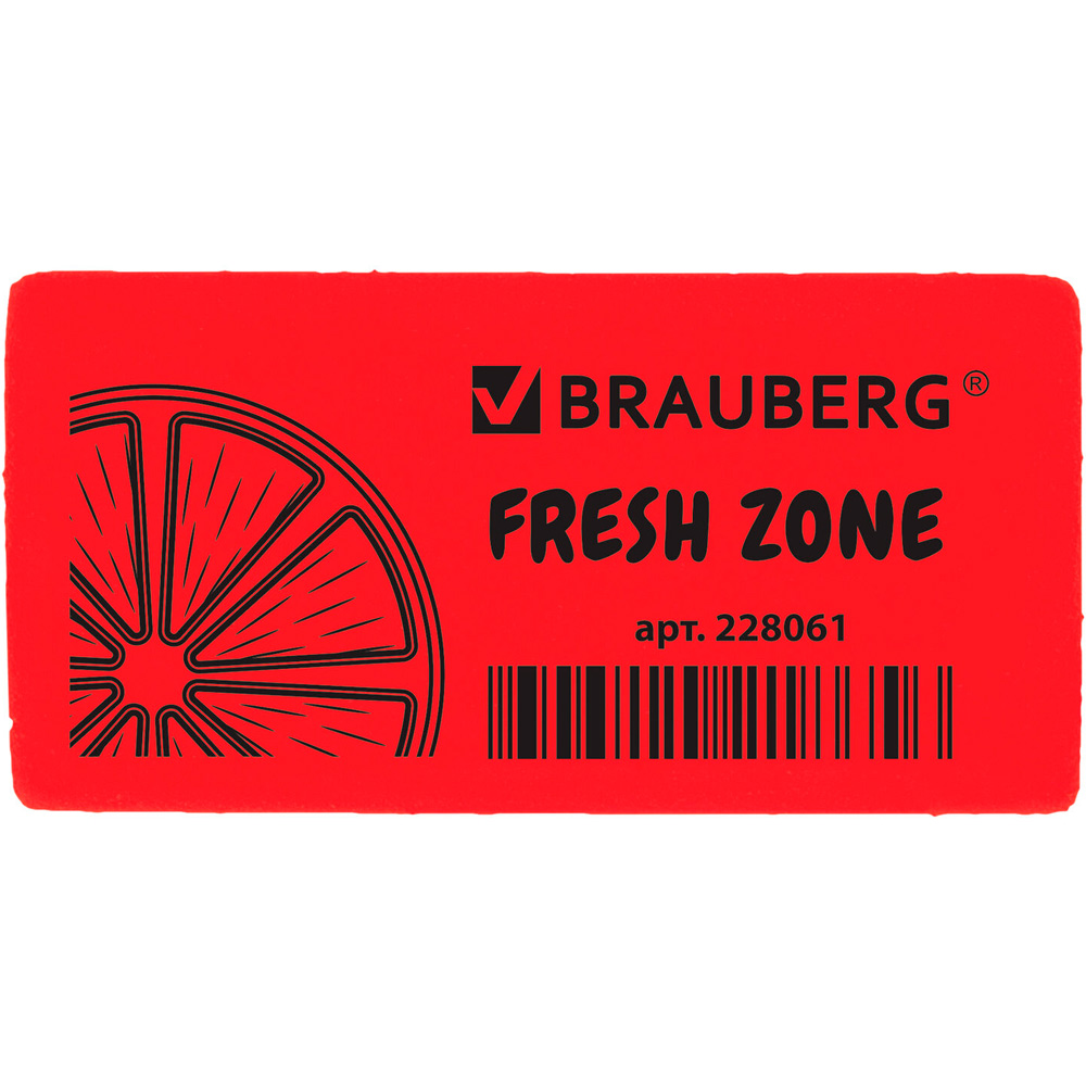 Ластик "Fresh Zone" ассорти 228061 BRAUBERG.