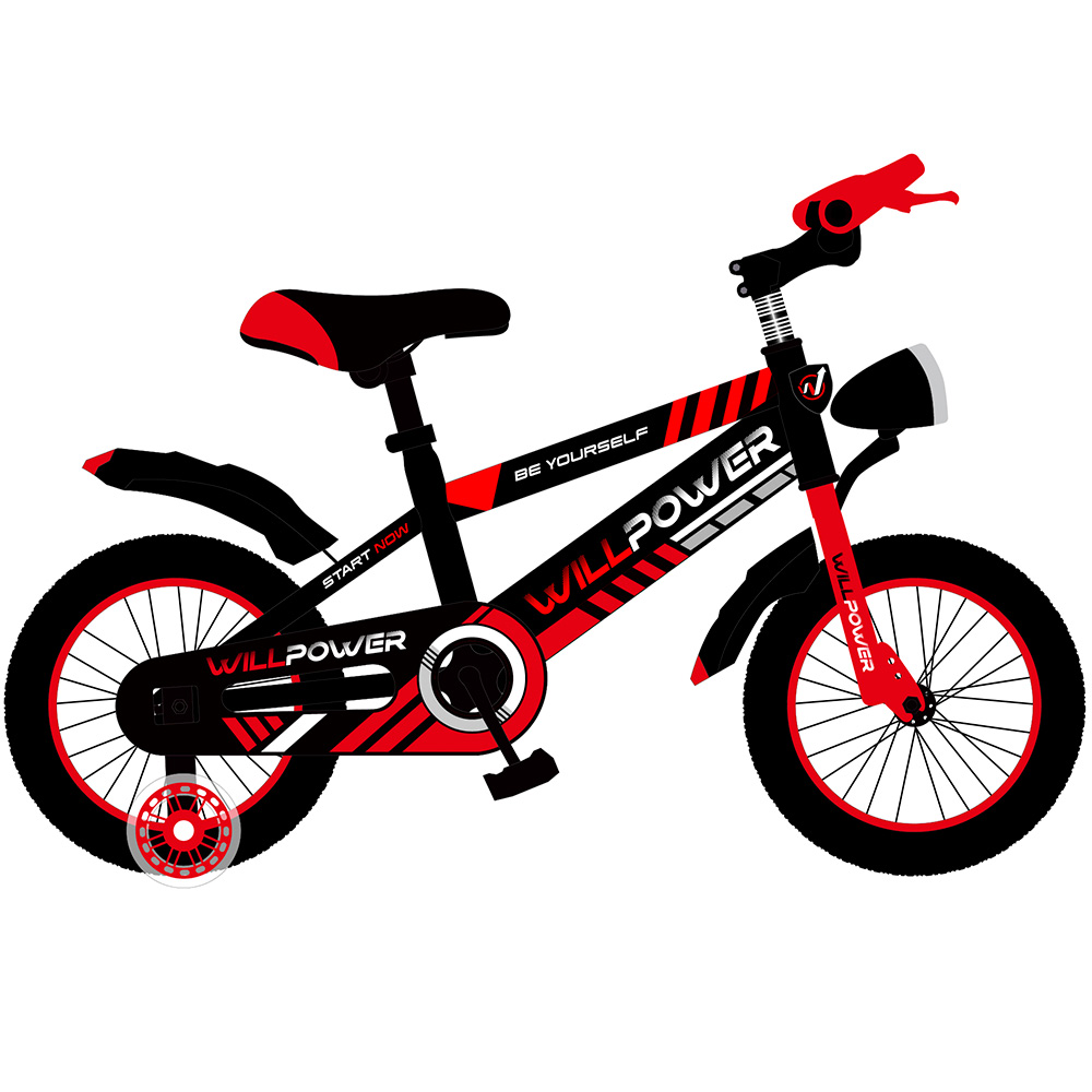 Велосипед 2-х 18" WILLPOWER красный FG230707002C-4-1