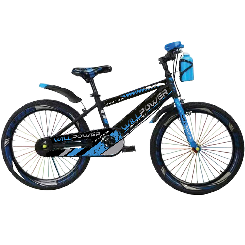 Велосипед 2-х 20" WILLPOWER синий FG230707018C-2