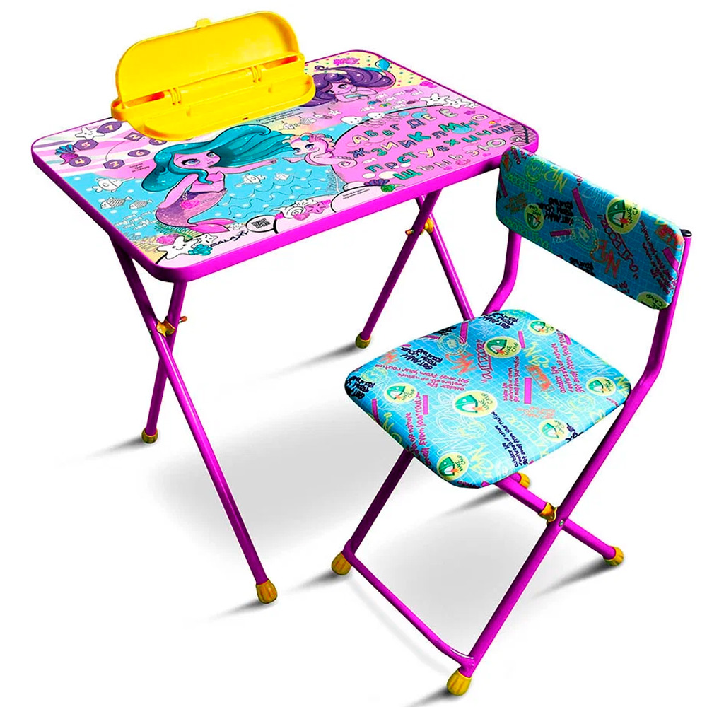 Набор мебели д/детей Русалочка на фиолетовом GALAXY