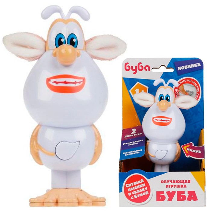 Игрушка на бат. БУБА муз. сказка, песни HT565-R