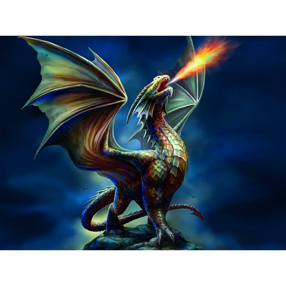 Пазл 3D 100 Благородный огонь дракона 3+ 15045