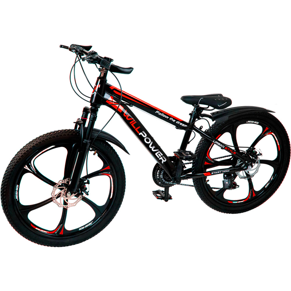 Велосипед 2-х 26" WILLPOWER красный FG23040114K-1