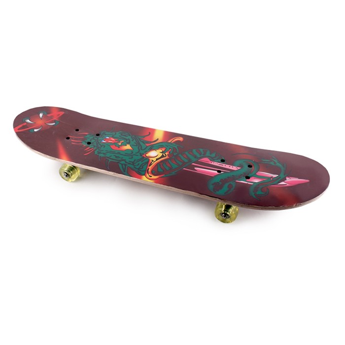 Скейтборд деревянный 78х21см ST3108