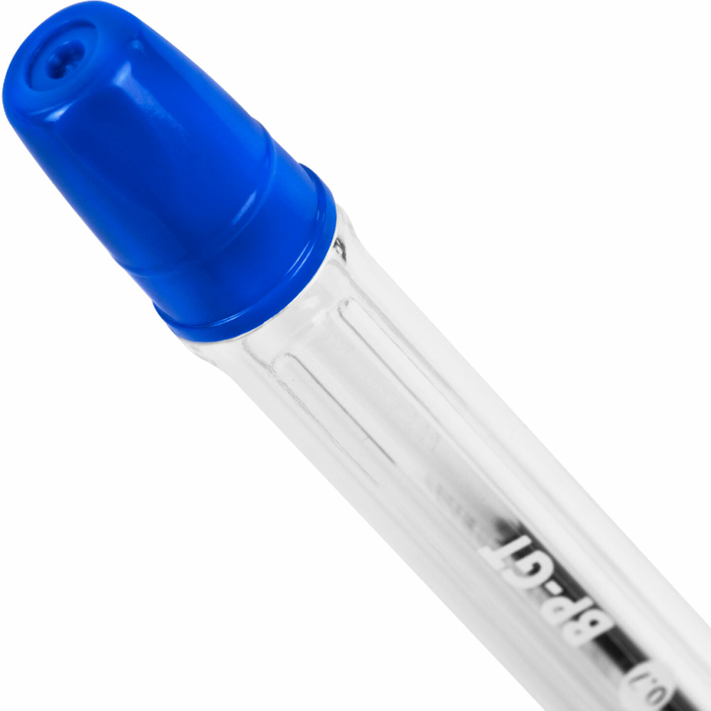 Ручка шариковая синяя BP-GT узел 0,7 мм, линия 0,35 мм, BRAUBERG 144004