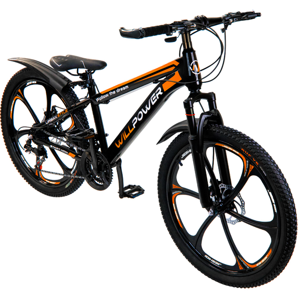 Велосипед 2-х 26" WILLPOWER оранжевый FG23040114K-4